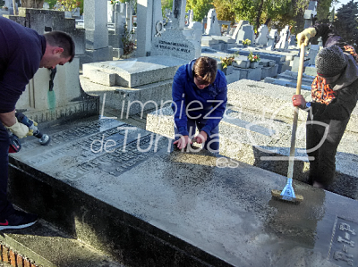 limpieza cementerio españa