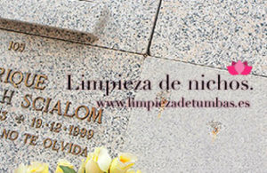 limpieza de nichos