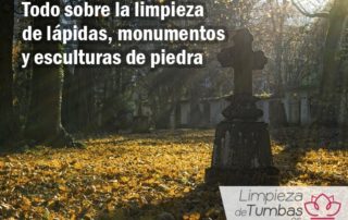limpieza lapidas monumentos