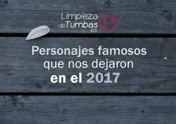 muerte famosos