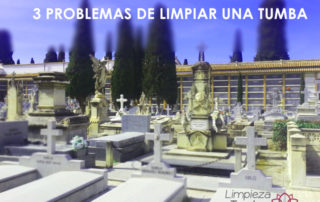 problemas limpiar tumba