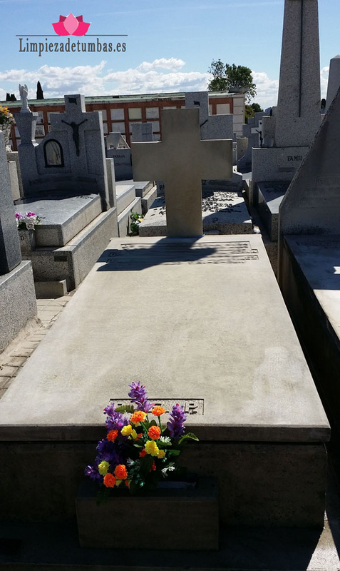 Luego del trabajo Almudena, Madrid Limpieza tumba despues del servicio