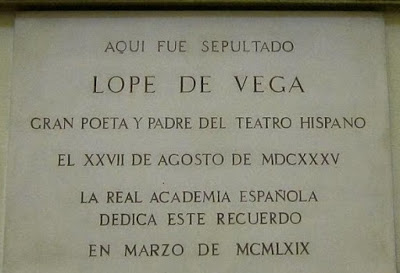 Tumba de Lope Vega