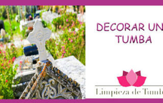 decorar una tumba