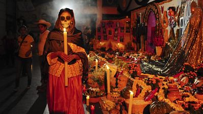 tumbas en dia de muertos