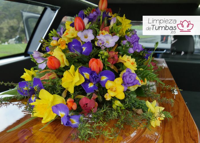 flores funerarias